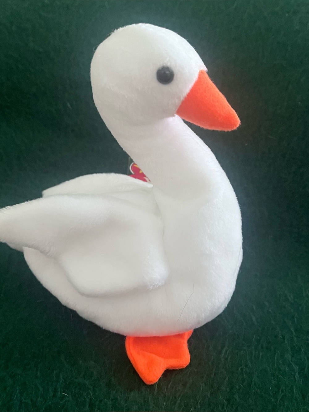 NWT 1996 Ty Gracie the Swan Beanie Baby